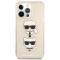 UTGATT1 Karl Lagerfeld Glitter Karl`s & Choupette iPhone 13 Pro Max - Guld