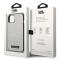 KARL LAGERFELD Karl Lagerfeld iPhone 14 Plus Skal Glitter Plaque Logo - Silver
