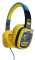 BATMAN BATMAN Hörlurar med Kabel - Blå/Gul