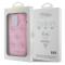 Guess Guess iPhone 15 Pro Max Mobilskal Leather Stamped - Rosa