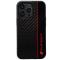 Audi Audi Mobilskal till iPhone 13/13 Pro Carbon Fiber Stripe - Svart