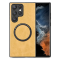 OEM Mobilskal till Galaxy S23 Ultra Magsafe PU-Läder - Gul