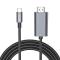 Tech-Protect Tech-Protect Kabel USB-C Till HDMI Ultraboost - Svart