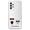 KARL LAGERFELD Karl Lagerfeld Galaxy A33 5G Skal Karl & Choupette - Transparent