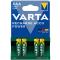 VARTA Varta 4-pack Laddningsbart batteri AAA 1000 mAh