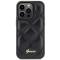 Guess Guess Mobilskal till iPhone 15 Pro Quilted Metal Logo - Svart