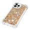 OEM iPhone 14 Pro Max Skal Liquid Floating Glitter - Guld