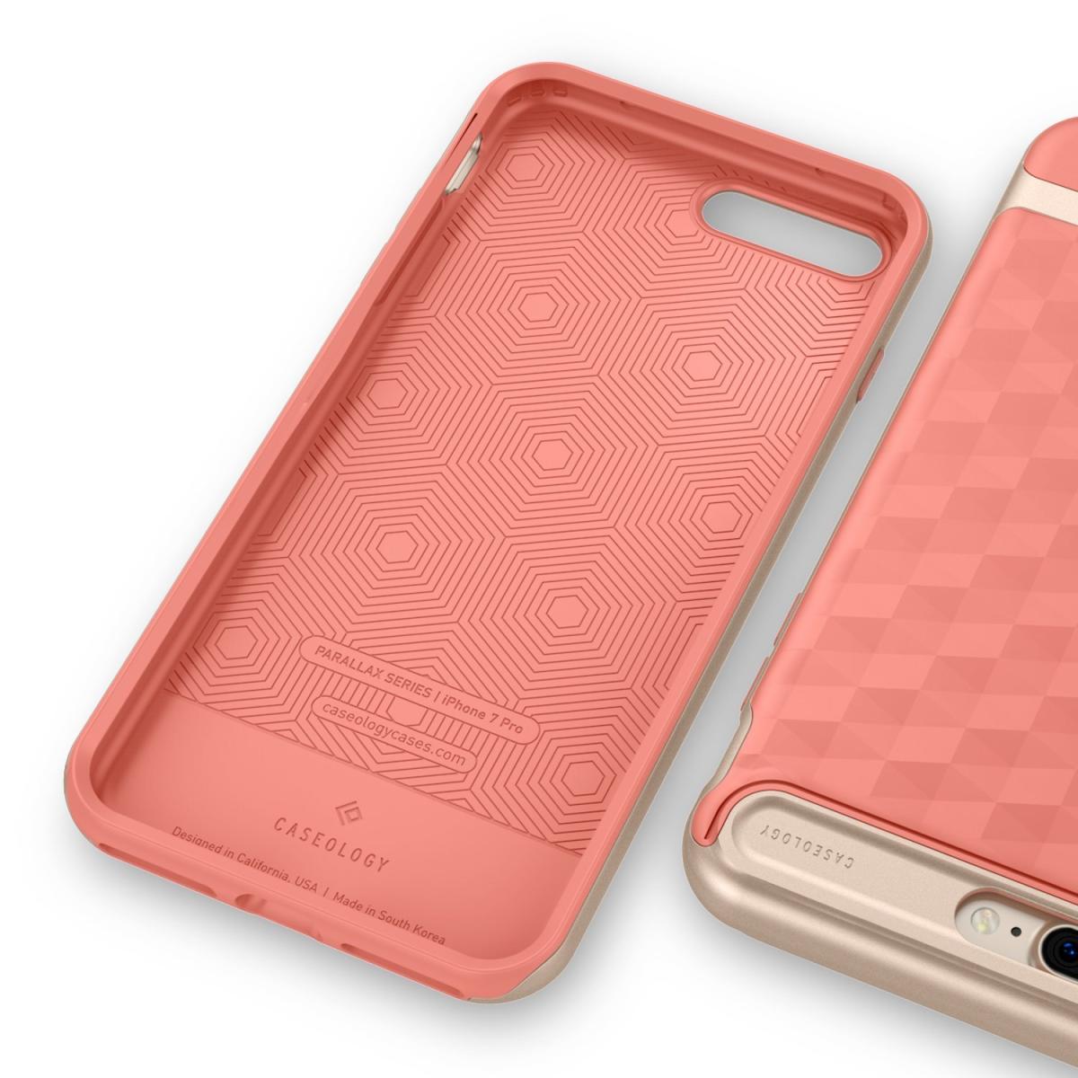 Caseology Caseology Parallax Skal till iPhone 7 Plus - Rosa