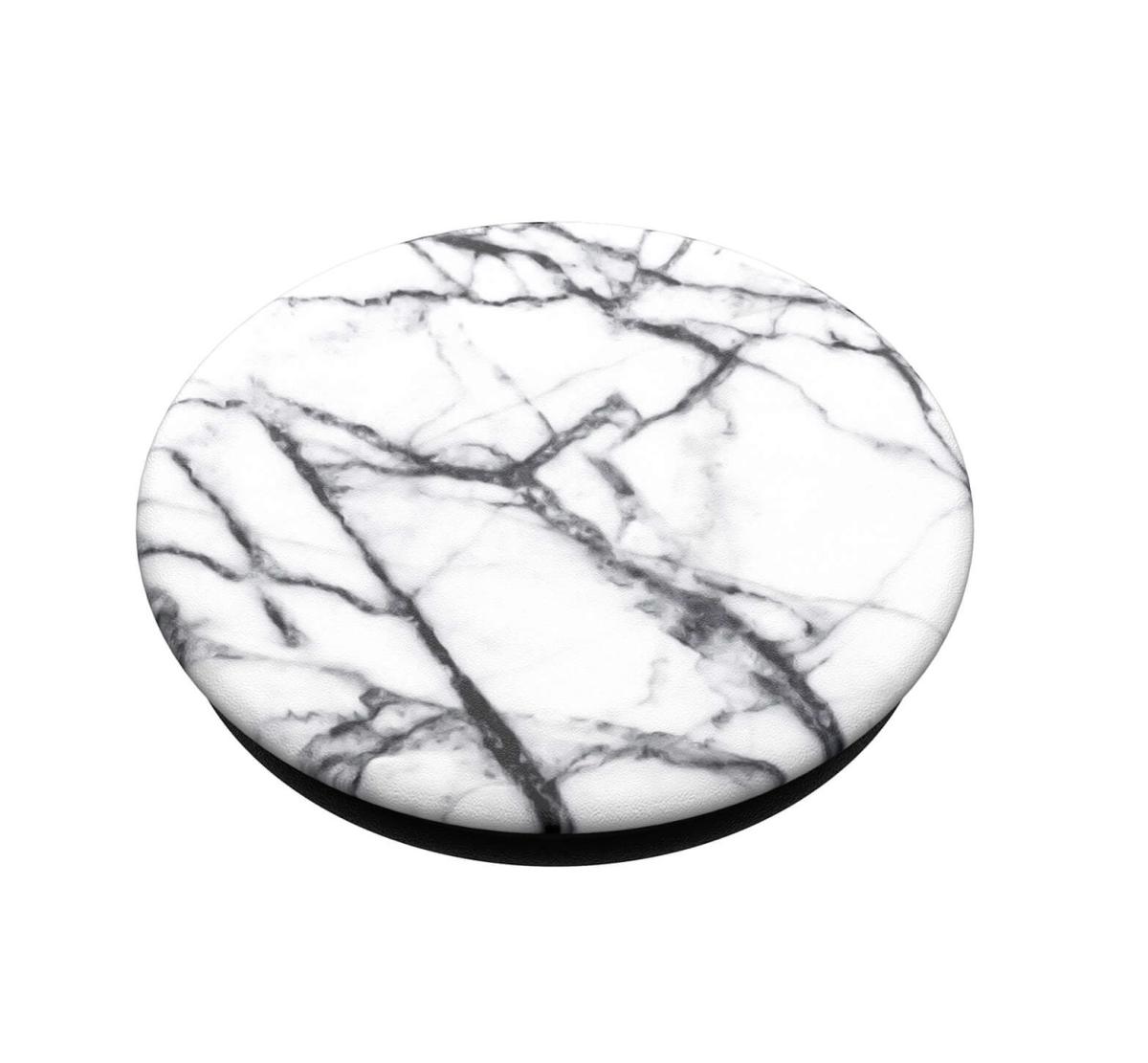 PopSockets POPSOCKETS Dove White Marble Avtagbart Grip med Ställfunktion