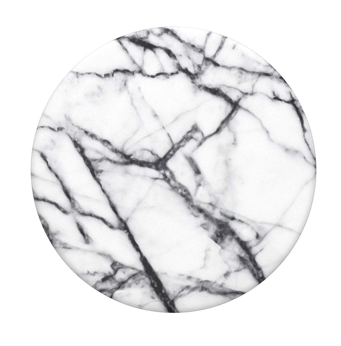 PopSockets POPSOCKETS Dove White Marble Avtagbart Grip med Ställfunktion