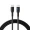 Joyroom Joyroom USB-C till USB-C kabel 100W 2m - Svart