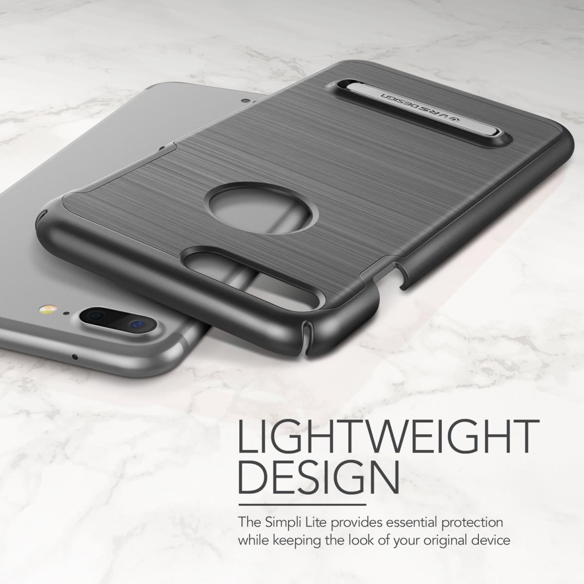 VERUS Verus Simpli Lite Skal till Apple iPhone 7 Plus - Svart