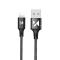 Wozinsky Wozinsky USB-A till Lightning kabel 1m - Svart