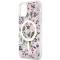 Guess Guess Mobilskal till iPhone 11/XR Magsafe Flower - Rosa