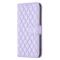 BINFEN COLOR BINFEN iPhone 14 Pro Plånboksfodral Rhombus - Lila