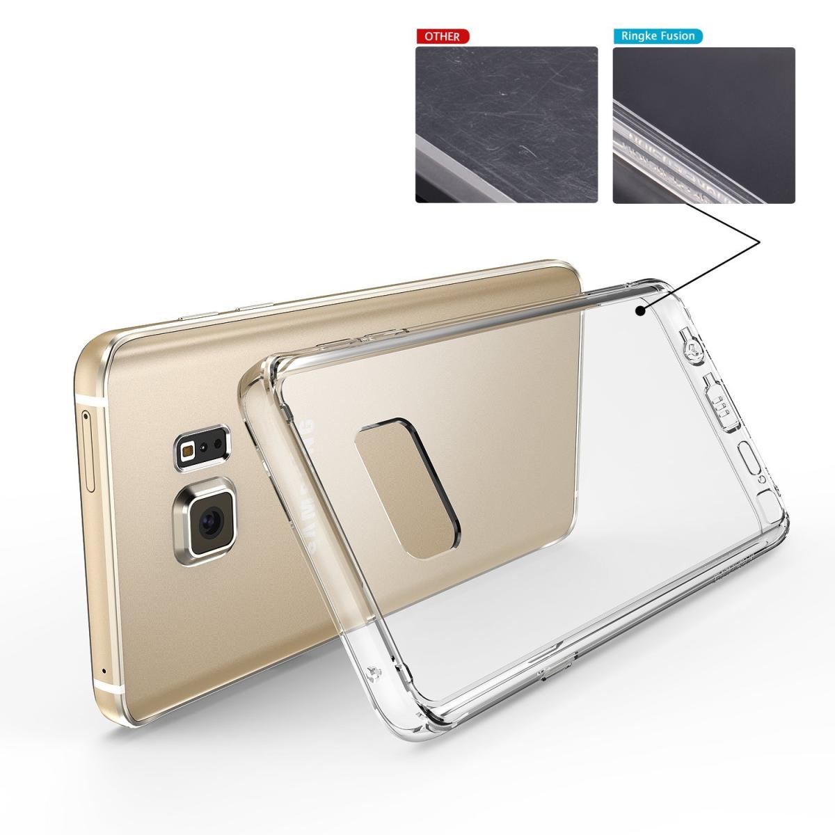 Rearth Ringke Fusion Shock Absorption Skal till Samsung Galaxy Note 5 - Crystal View
