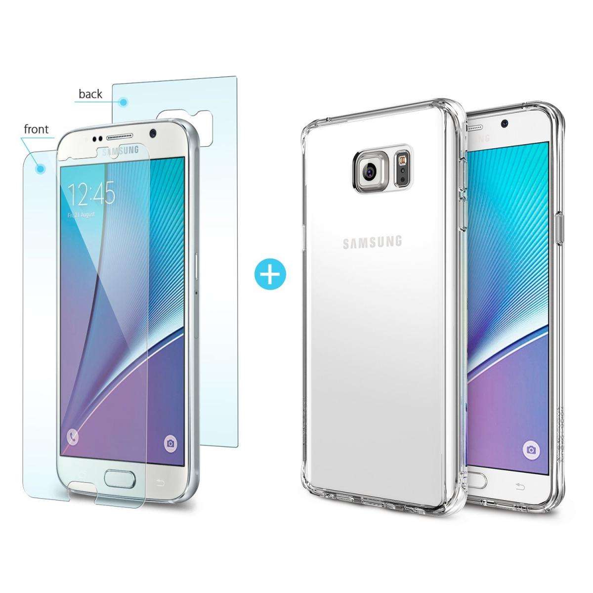 Rearth Ringke Fusion Shock Absorption Skal till Samsung Galaxy Note 5 - Crystal View