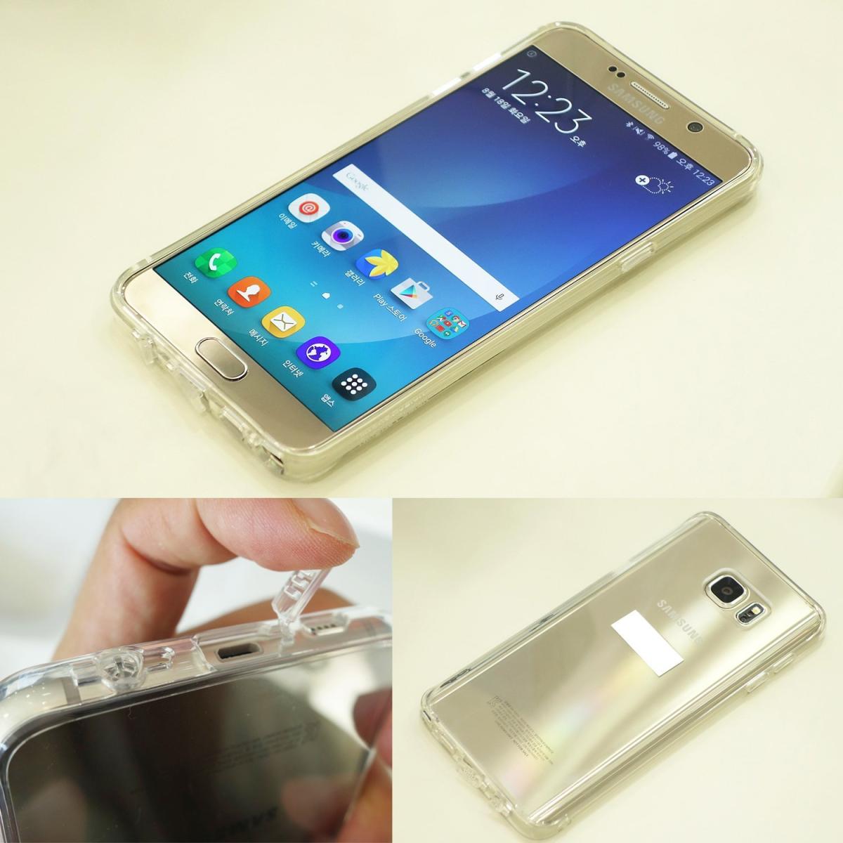 Rearth Ringke Fusion Shock Absorption Skal till Samsung Galaxy Note 5 - Crystal View