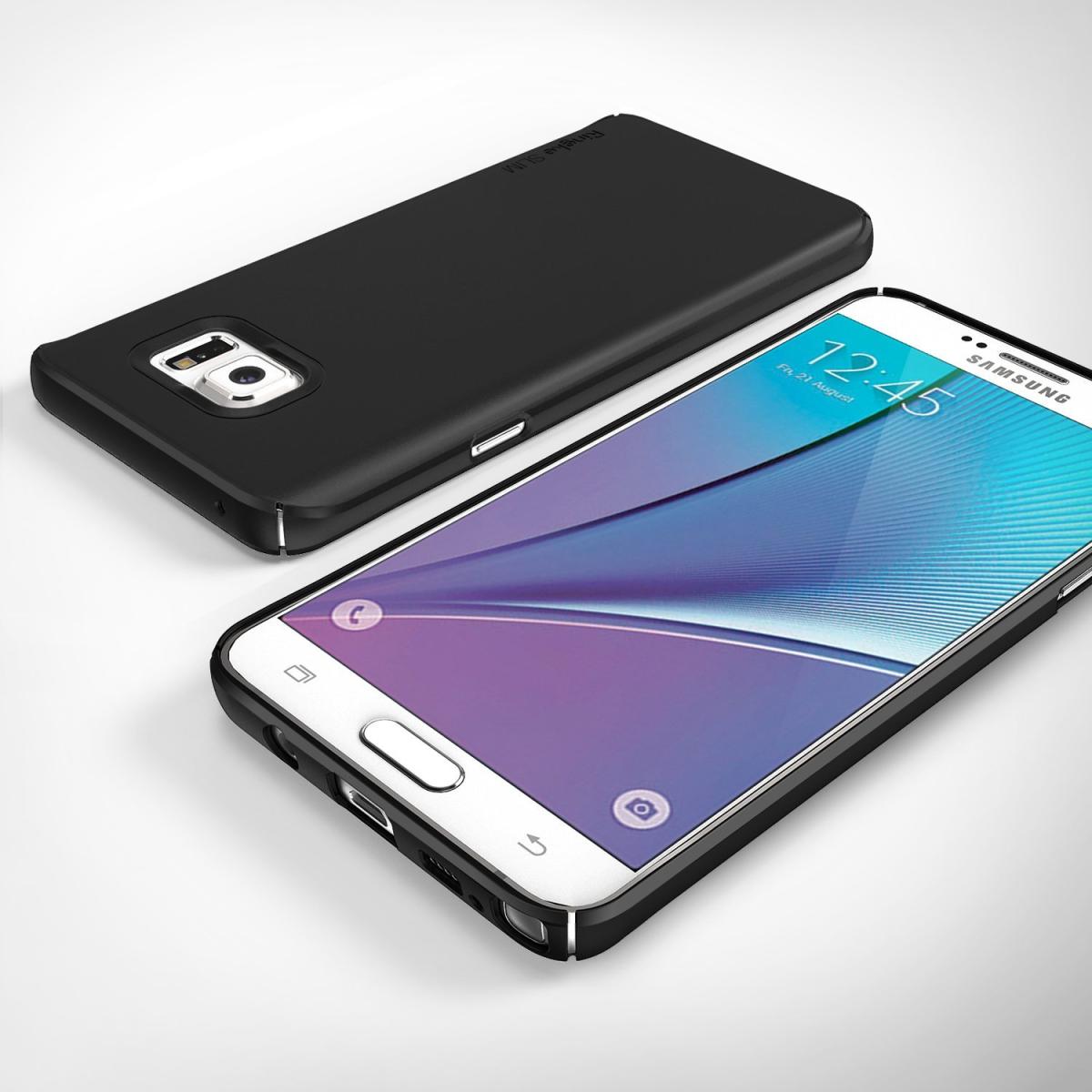 Rearth Ringke Slim Skal till Samsung Galaxy Note 5 - Svart