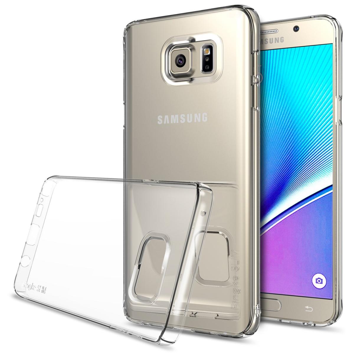Rearth Ringke Slim Skal till Samsung Galaxy Note 5 - Crystal
