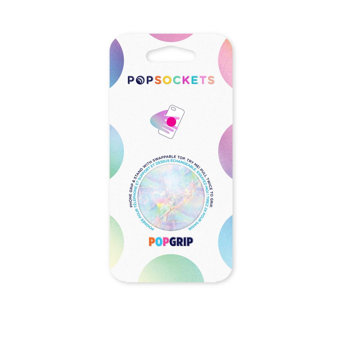 PopSockets POPSOCKETS Opal Avtagbart Grip med Ställfunktion