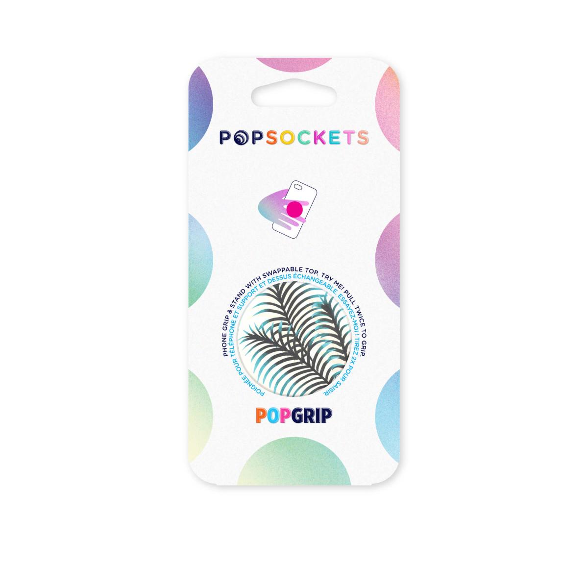 PopSockets POPSOCKETS Pacific Palm Avtagbart Grip med Ställfunktion