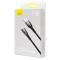 BASEUS Baseus USB-A till Lightning kabel 2.4 A 2m - Svart
