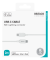 UTGATT1 Deltaco USB-C Till Lightning Kabel 2m - Vit