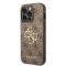 Guess Guess iPhone 15 Pro Max Mobilskal Big Metall Logo - Brun