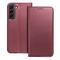 OEM Galaxy A55 Plånboksfodral Smart Magento - burgundy