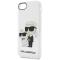 KARL LAGERFELD Karl Lagerfeld iPhone 7/8/SE 2020 Skal Gliter Karl&Choupette