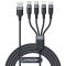 Joyroom Joyroom 4in1 USB-A till USB-C Lightning microUSB kabel 1.2m