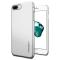 Spigen SPIGEN Thin Fit Skal till Apple iPhone 7 Plus - Silver