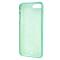 OEM Glossy Brushed Mobilskal till iPhone 7 Plus - Cyan