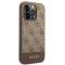 Guess GUESS iPhone 14 Pro Skal Stripe Collection - Brun
