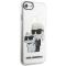 KARL LAGERFELD Karl Lagerfeld iPhone 7/8/SE 2020 Skal Gliter Karl&Choupette