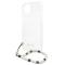 Guess Guess White Pearl Skal iPhone 13 Mini - Transparent