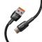 Tech-Protect Tech-Protect USB-C till USB-A kabel Ultraboost Evo 1m - Svart