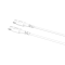 GEAR GEAR USB-C till USB-C kabel 2.0 1m Vit Rund kabel