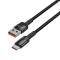 Tech-Protect Tech-Protect USB-C till USB-A kabel Ultraboost Evo 1m - Svart