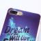 OEM TPU Mobilskal iPhone 7 Plus - Dream as if you will live forever