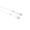 GEAR GEAR USB-C till USB-C kabel 2.0 1m Vit Rund kabel