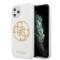 Guess Guess Glitter Circle Logo Skal iPhone 11 Pro Max - Vit