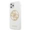 Guess Guess Glitter Circle Logo Skal iPhone 11 Pro Max - Vit