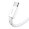 BASEUS Baseus Superior USB-C till USB-A kabel 66 W 1m - Vit