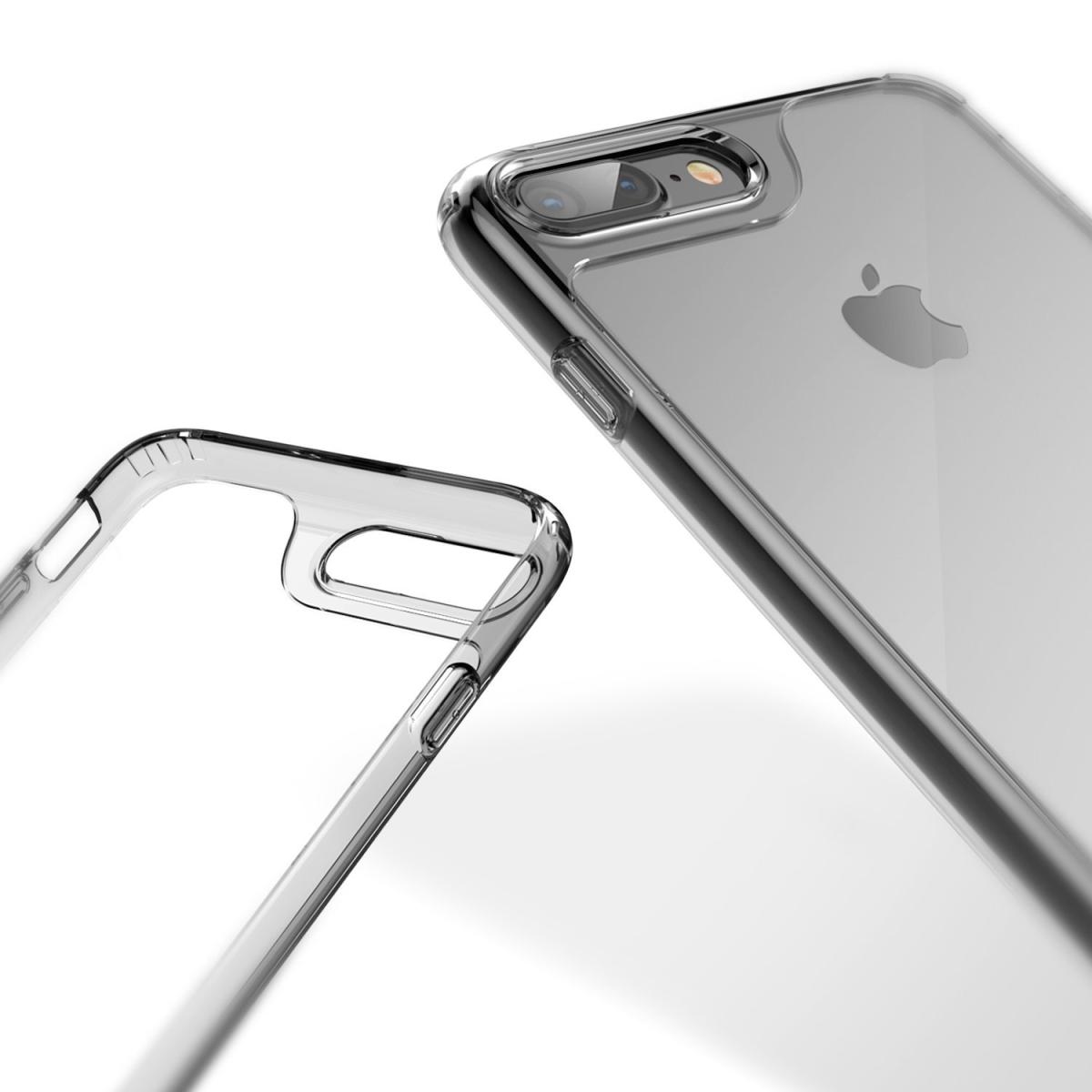 Caseology Caseology Waterfall Skal till Apple iPhone 7 Plus - Grå