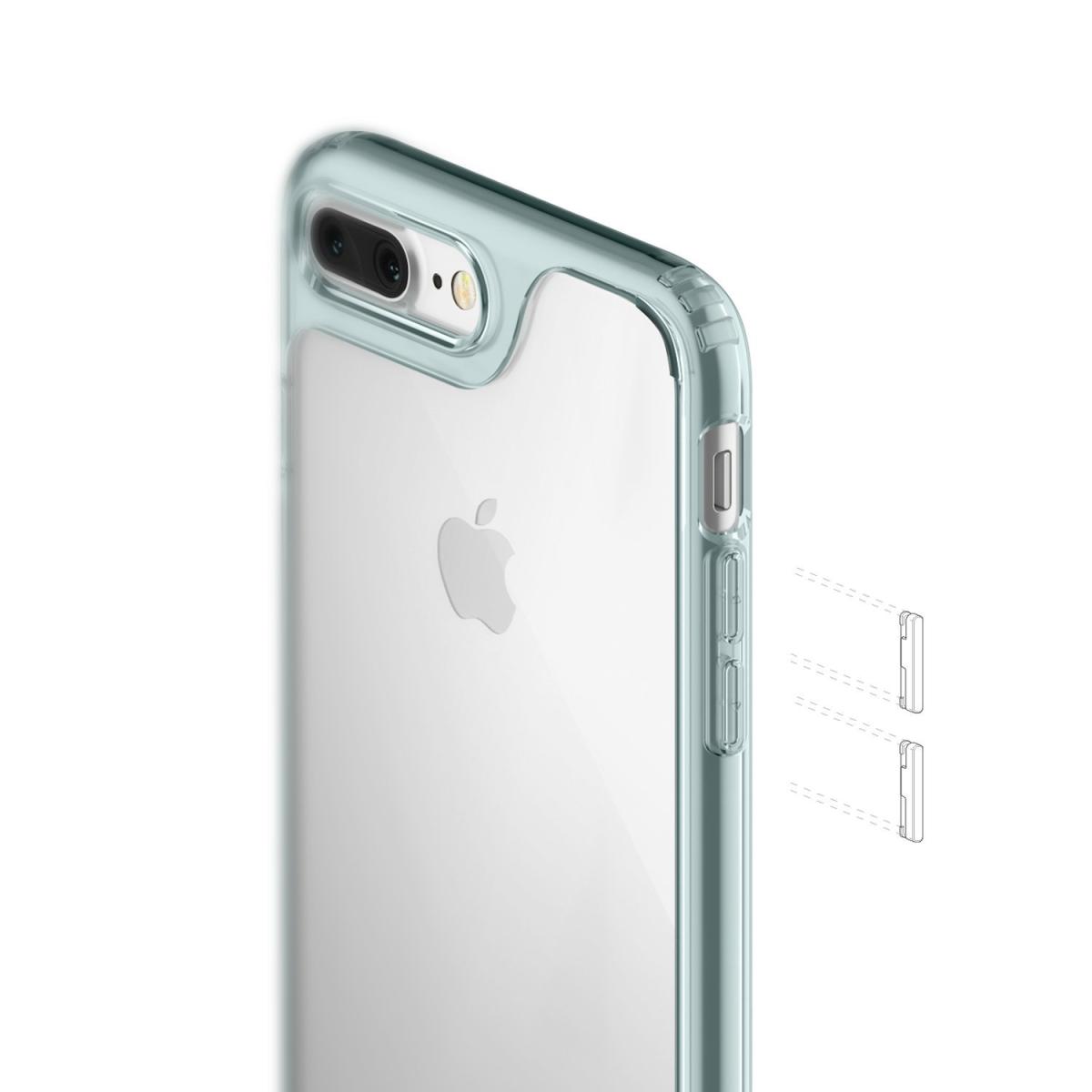 Caseology Caseology Waterfall Skal till Apple iPhone 7 Plus - Mint