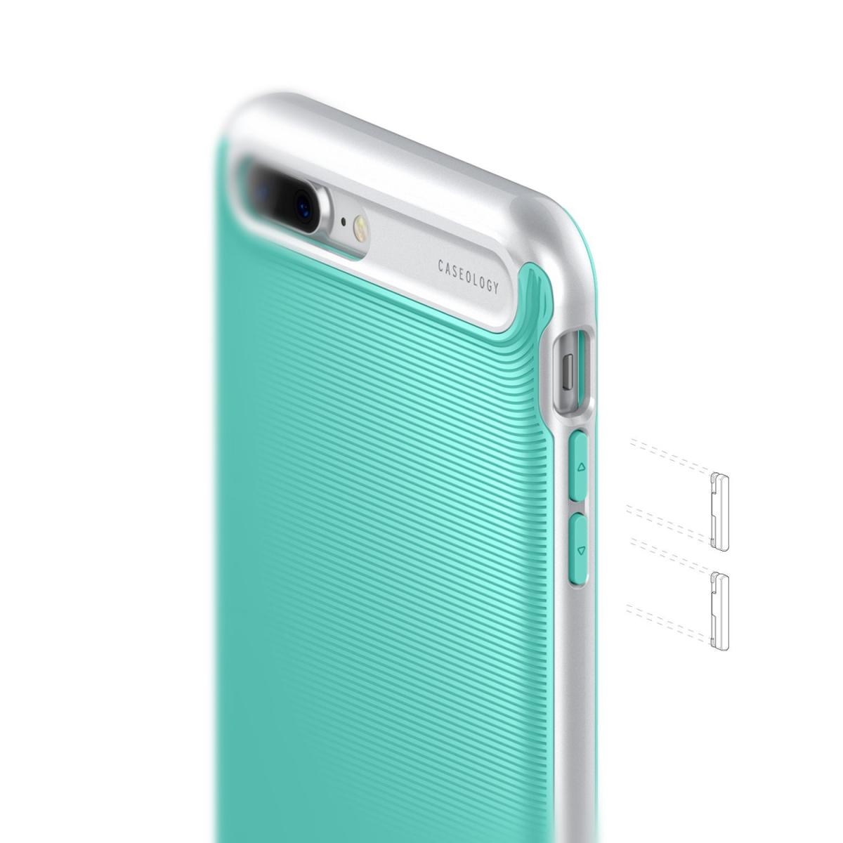 Caseology Caseology Wavelength Skal till iPhone 7 Plus - Mint