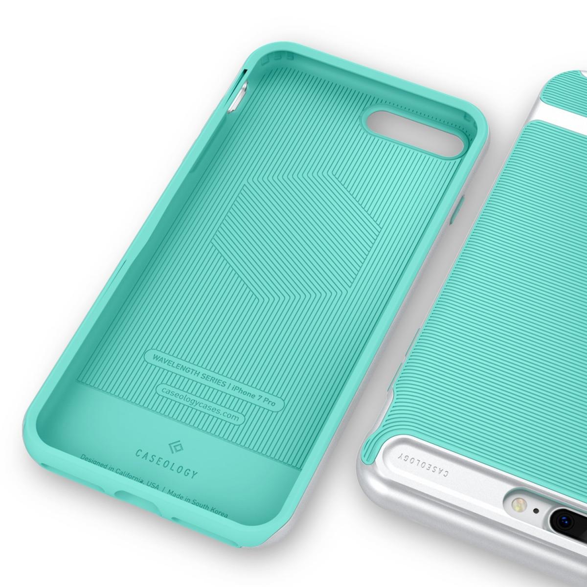 Caseology Caseology Wavelength Skal till iPhone 7 Plus - Mint