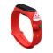 OEM Xmas Santa 1 Replacement Band Xiaomi Mi Band 4/3 - Röd